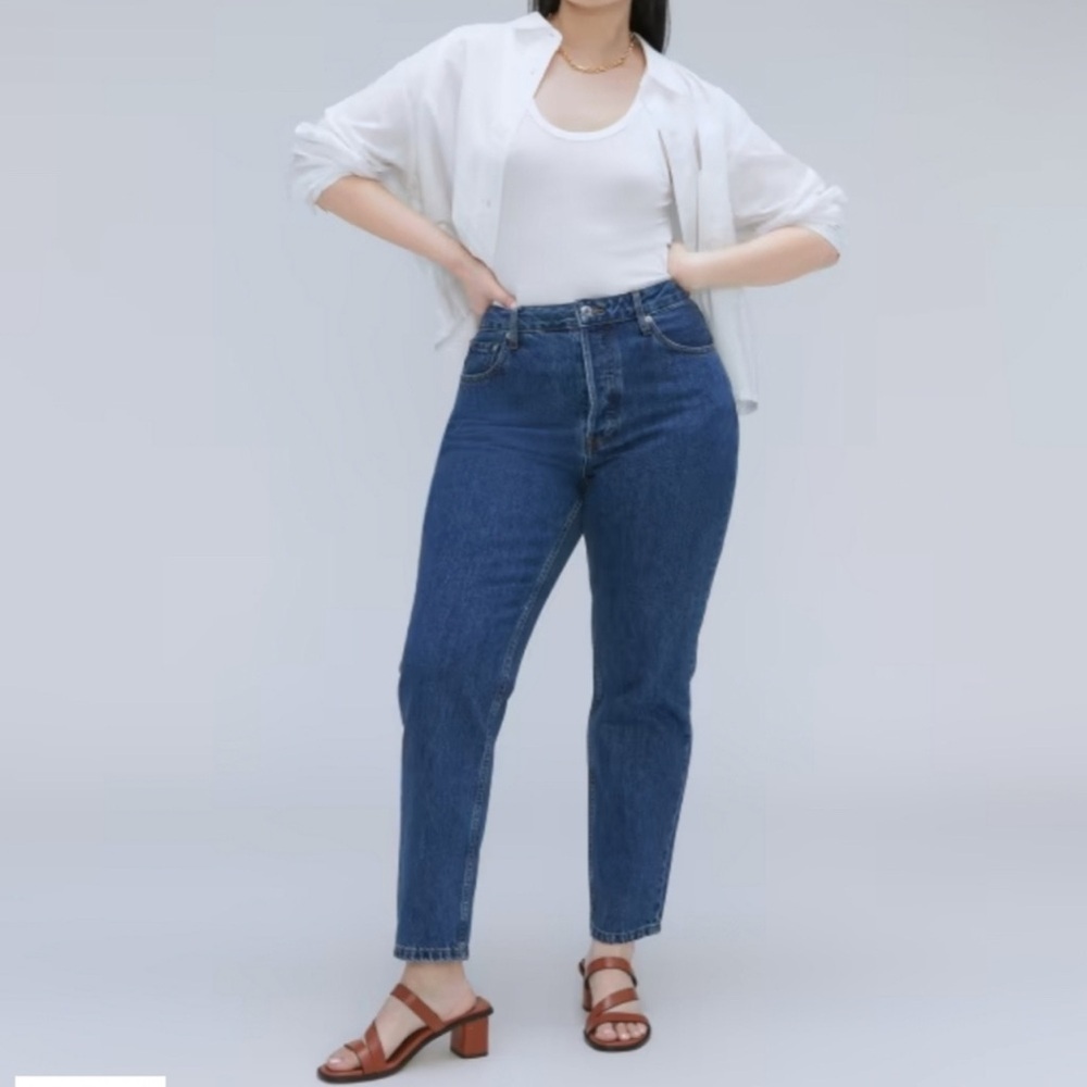Everlane Curvy 90s Cheeky Straight Jean sz 25